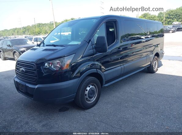 1FBZX2ZM5JKB42665 2018 FORD TRANSIT-350 Black Front left