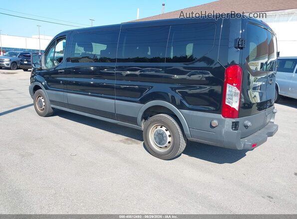 1FBZX2ZM5JKB52774 2018 FORD TRANSIT-350 Black Tył lewy