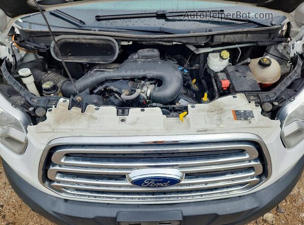 1FBZX2ZM6GKB22689 2016 FORD TRANSIT White Vista del compartimento del motor
