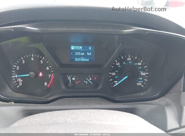 1FBZX2ZM6GKB33787 2016 FORD TRANSIT-350 White უკანა სავარძლების ხედი