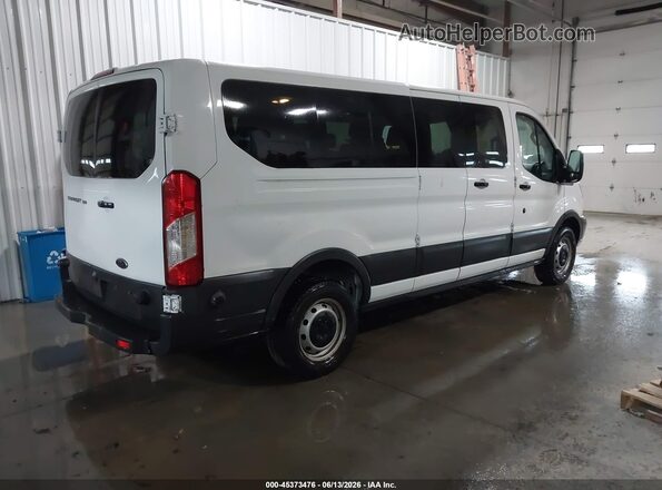 1FBZX2ZM6JKB18875 2018 FORD TRANSIT-350 White Tył prawy