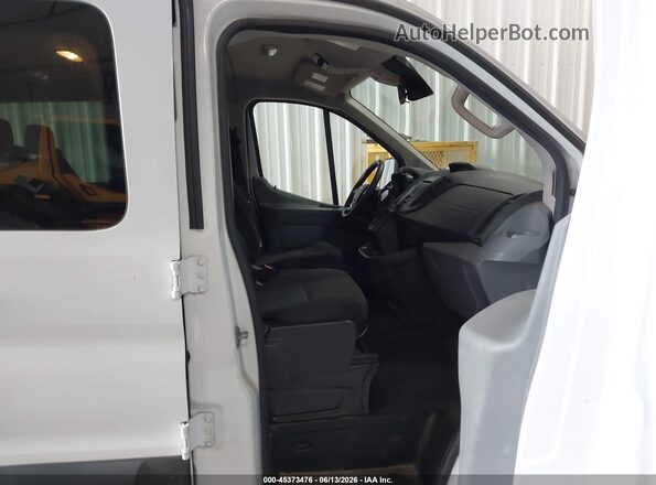 1FBZX2ZM6JKB18875 2018 FORD TRANSIT-350 White Widok wnętrza z przodu
