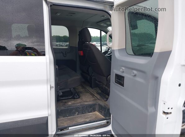 1FBZX2ZM6JKB31299 2018 FORD TRANSIT-350 White VIN კოდის სტიკერის ხედი