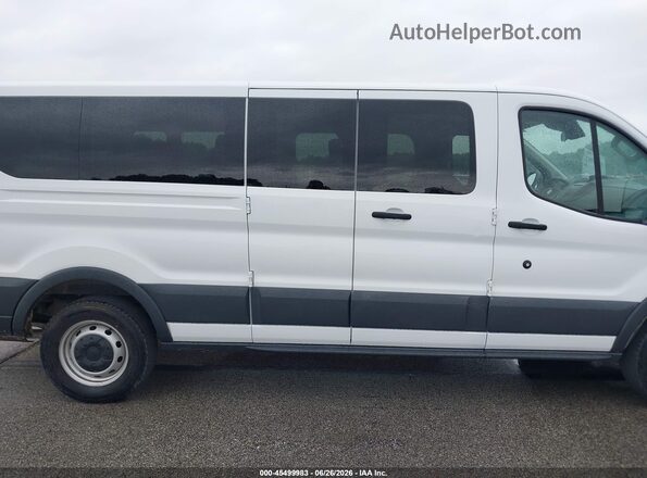 1FBZX2ZM6JKB31299 2018 FORD TRANSIT-350 White უკანა სალონის ხედი