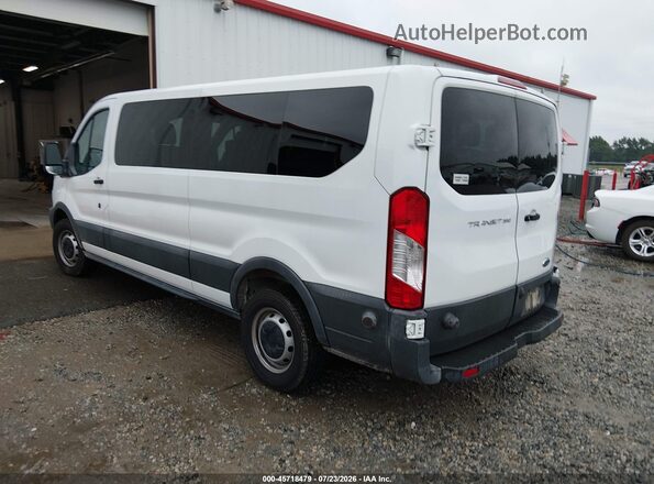 1FBZX2ZM6JKB42903 2018 FORD TRANSIT-350 White Rear left