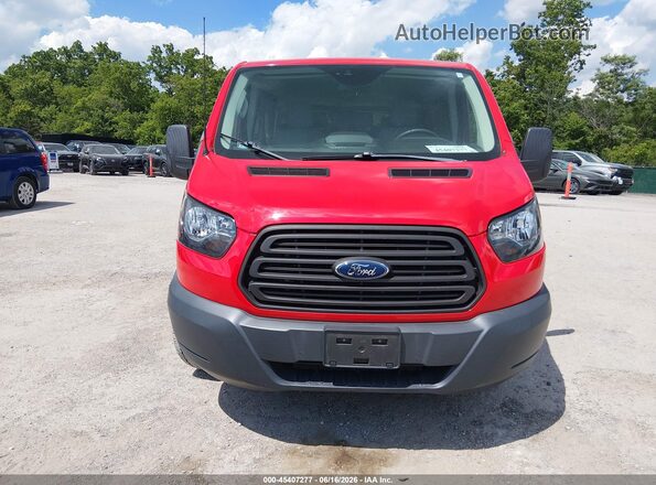 1FBZX2ZM6JKB52847 2018 FORD TRANSIT-350 Red Вид спереду