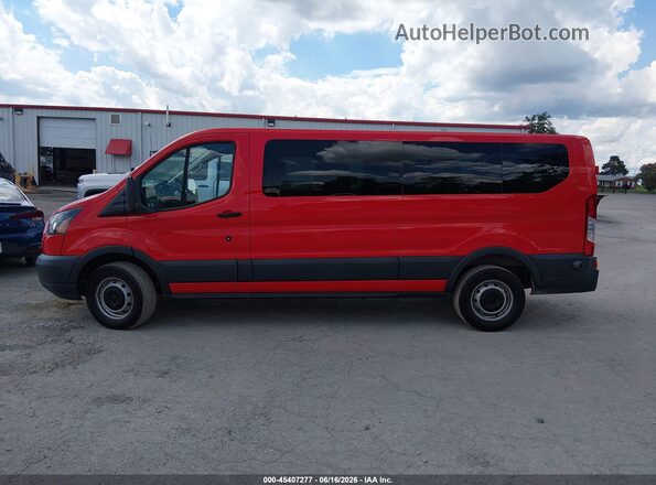 1FBZX2ZM6JKB52847 2018 FORD TRANSIT-350 Red Панорамний вид салону 360°