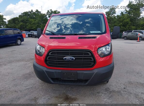 1FBZX2ZM6JKB52847 2018 FORD TRANSIT-350 Red Вид щитка приладів