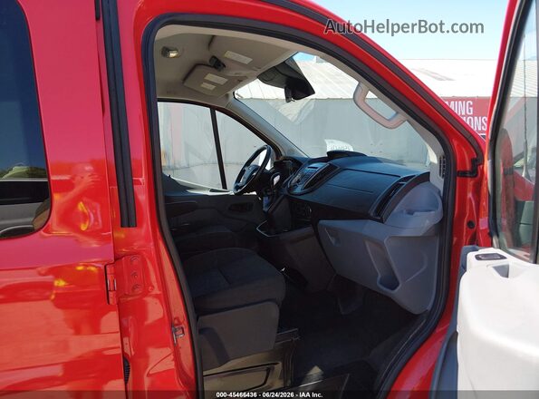 1FBZX2ZM7GKB18974 2016 FORD TRANSIT-350 Красный Вид салона спереди