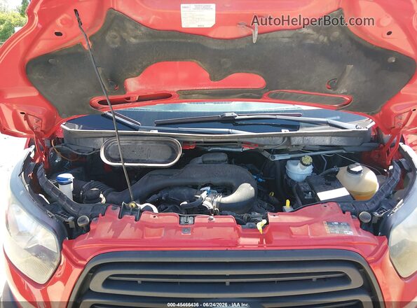 1FBZX2ZM7GKB18974 2016 FORD TRANSIT-350 Красный Вид сзади