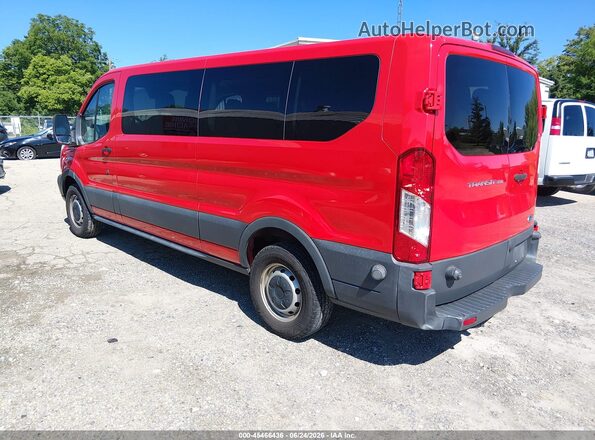 1FBZX2ZM7GKB18974 2016 FORD TRANSIT-350 Красный Задняя левая четверть