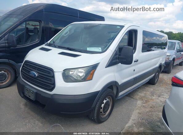 1FBZX2ZM7GKB39002 2016 FORD TRANSIT-350 White Առջևի ձախ երեք քառորդ տեսարան