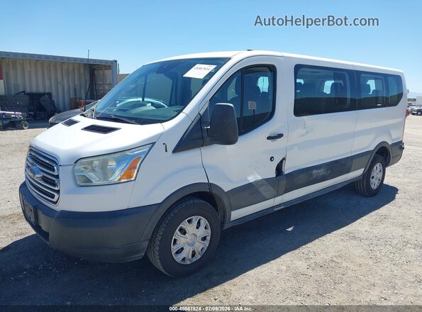 1FBZX2ZM7HKA10727 2017 FORD TRANSIT-350 White Vista tres cuartos delantera izquierda