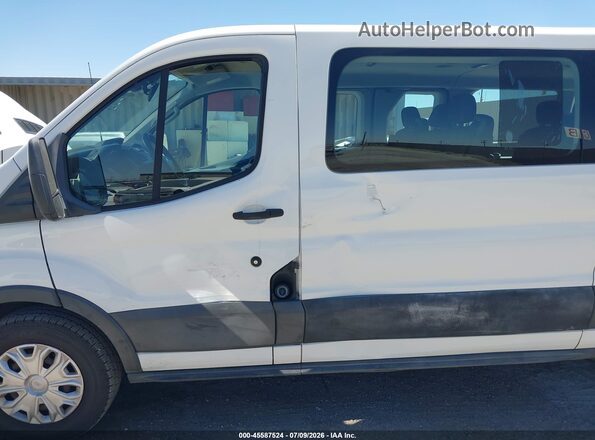 1FBZX2ZM7HKA10727 2017 FORD TRANSIT-350 White Vista frontal