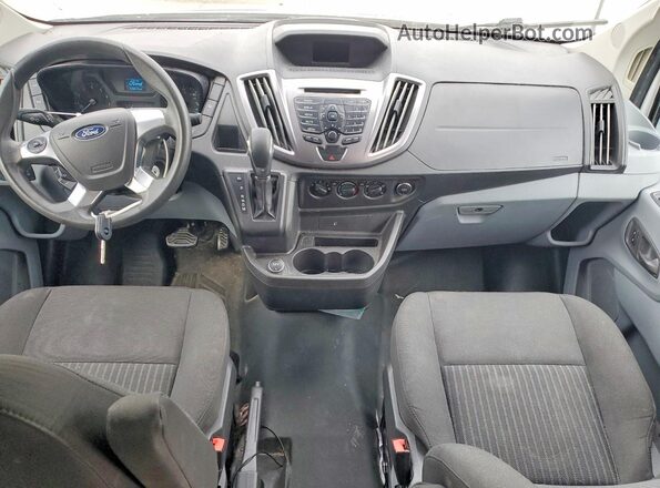 1FBZX2ZM7JKA97972 2018 FORD TRANSIT White Вид панелі приладів