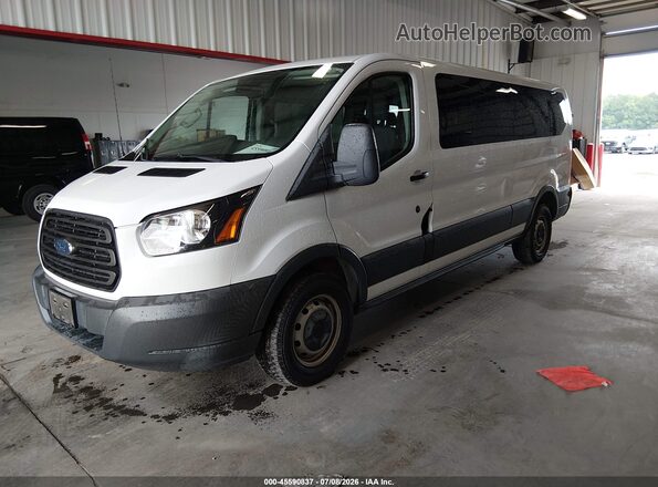 1FBZX2ZM7JKB31277 2018 FORD TRANSIT-350 White Przód lewy