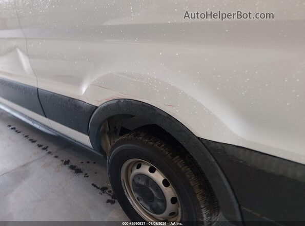 1FBZX2ZM7JKB31277 2018 FORD TRANSIT-350 White Widok wnętrza z tyłu