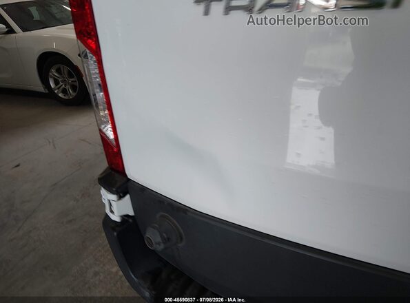 1FBZX2ZM7JKB31277 2018 FORD TRANSIT-350 White Widok zestawu wskaźników