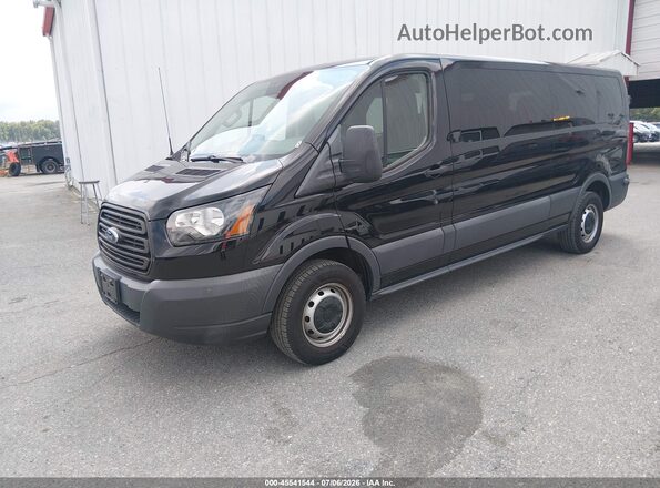 1FBZX2ZM7JKB42666 2018 FORD TRANSIT-350 Black Передня ліва чверть