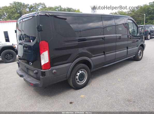 1FBZX2ZM7JKB42666 2018 FORD TRANSIT-350 Black Задня права чверть