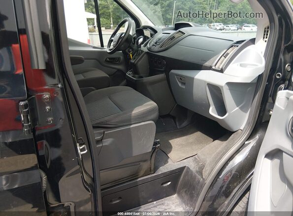1FBZX2ZM7JKB42666 2018 FORD TRANSIT-350 Black Вид салону спереду