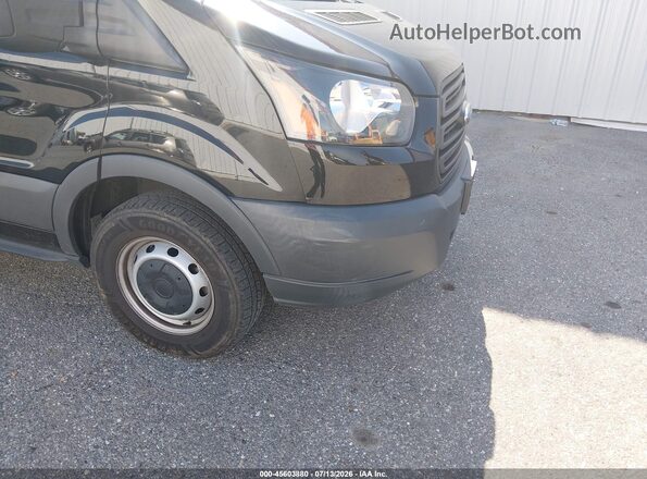 1FBZX2ZM7JKB52744 2018 FORD TRANSIT-350 Black წინა ხედი
