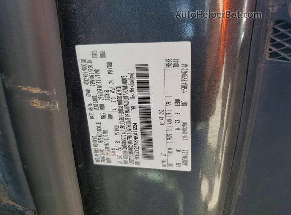 1FBZX2ZM8HKA11224 2017 FORD TRANSIT Серый Вид наклейки с VIN-кодом