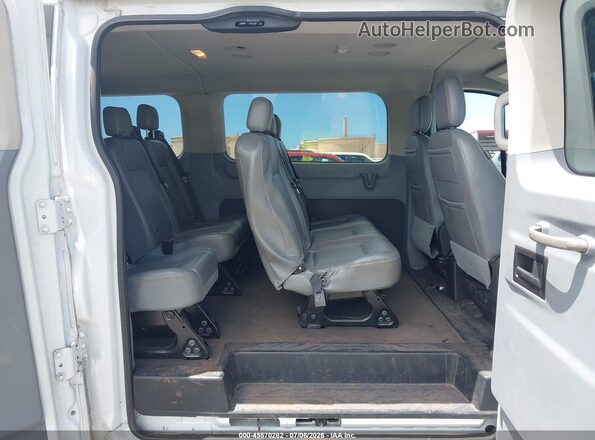 1FBZX2ZM8JKB18909 2018 FORD TRANSIT-350 White Widok naklejki z numerem VIN
