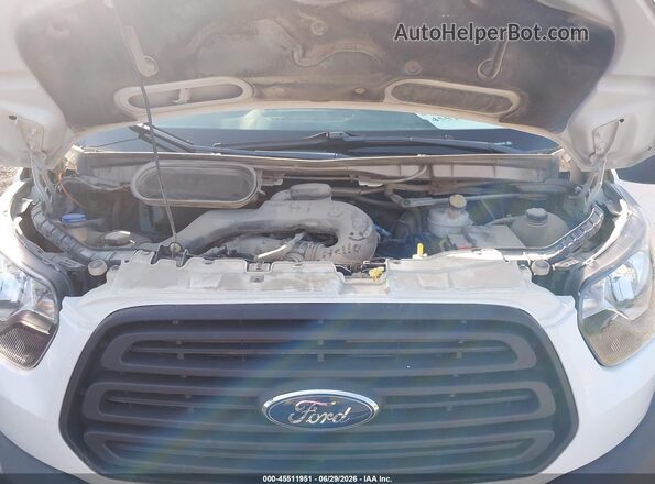 1FBZX2ZM8JKB31305 2018 FORD TRANSIT-350 White Vista trasera
