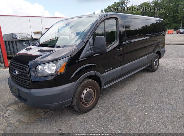 1FBZX2ZM8JKB42661 2018 FORD TRANSIT-350 Black Przód lewy