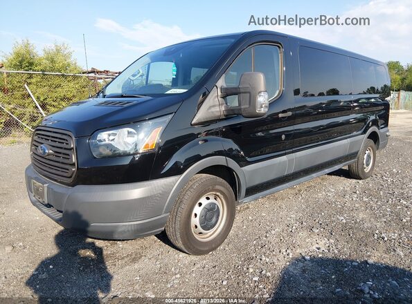 1FBZX2ZM8JKB42935 2018 FORD TRANSIT-350 Black Передня ліва чверть