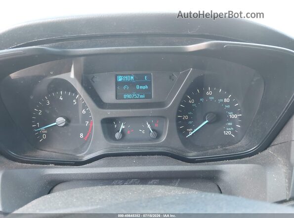 1FBZX2ZM8JKB43079 2018 FORD TRANSIT-350 White Widok tylnych siedzeń