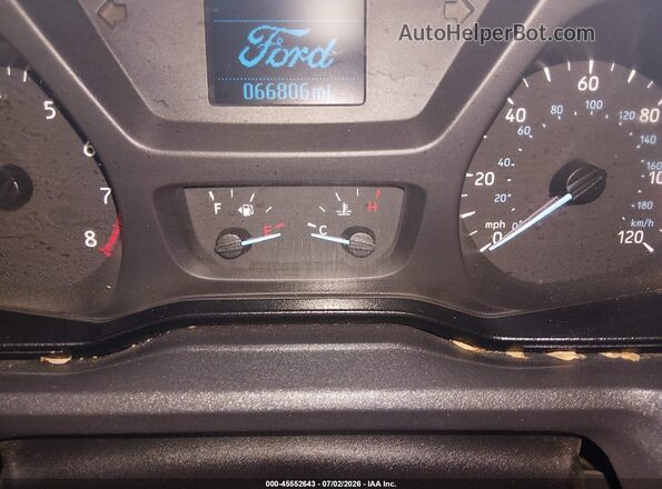 1FBZX2ZM9GKA78607 2016 FORD TRANSIT-350 Gray უკანა სავარძლების ხედი