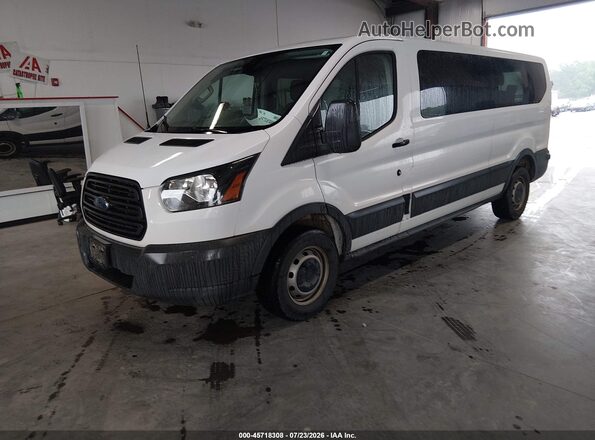 1FBZX2ZM9JKB07224 2018 FORD TRANSIT-350 White Przód lewy