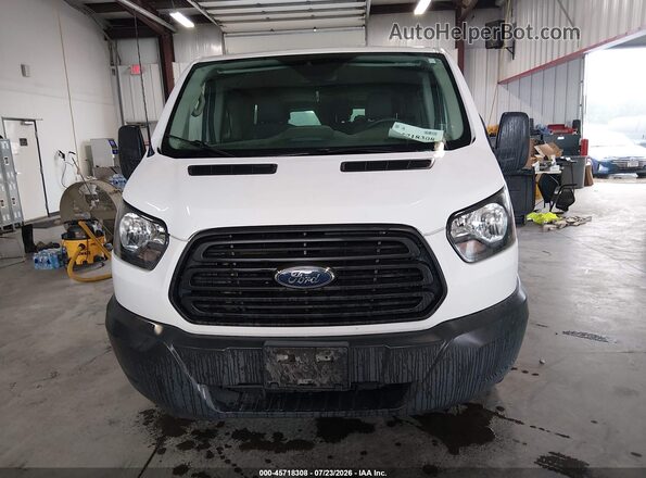 1FBZX2ZM9JKB07224 2018 FORD TRANSIT-350 White Widok zestawu wskaźników