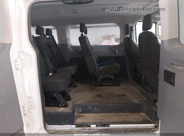 1FBZX2ZM9JKB07224 2018 FORD TRANSIT-350 White Widok naklejki z numerem VIN
