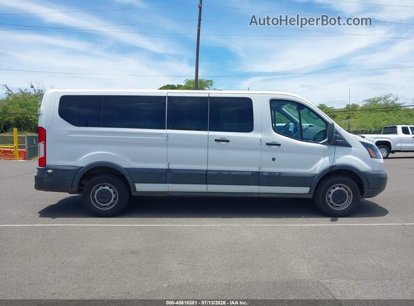 1FBZX2ZM9JKB18904 2018 FORD TRANSIT-350 White Rear interior view