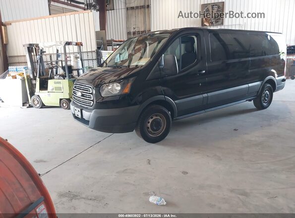 1FBZX2ZM9JKB42667 2018 FORD TRANSIT-350 Black Front left
