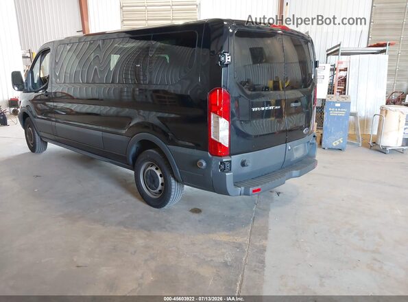 1FBZX2ZM9JKB42667 2018 FORD TRANSIT-350 Black Rear left