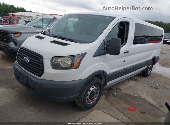 1FBZX2ZM9JKB42670 2018 FORD TRANSIT-350 Белый Передняя левая четверть