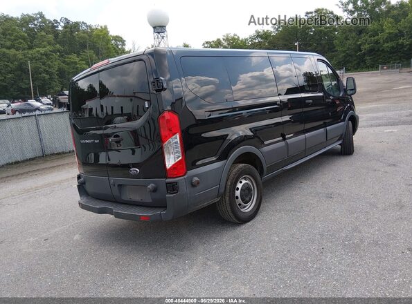 1FBZX2ZM9JKB52745 2018 FORD TRANSIT-350 Black Задня права чверть