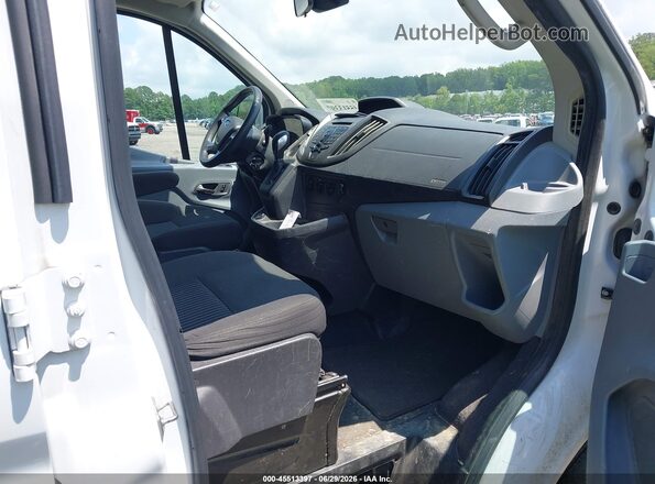 1FBZX2ZM9JKB52888 2018 FORD TRANSIT-350 White Widok wnętrza z przodu
