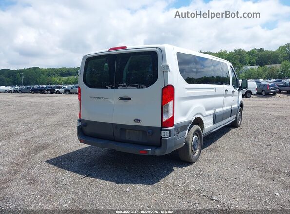 1FBZX2ZM9JKB52888 2018 FORD TRANSIT-350 White Tył prawy