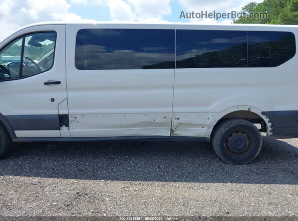 1FBZX2ZM9JKB52888 2018 FORD TRANSIT-350 White Widok z przodu