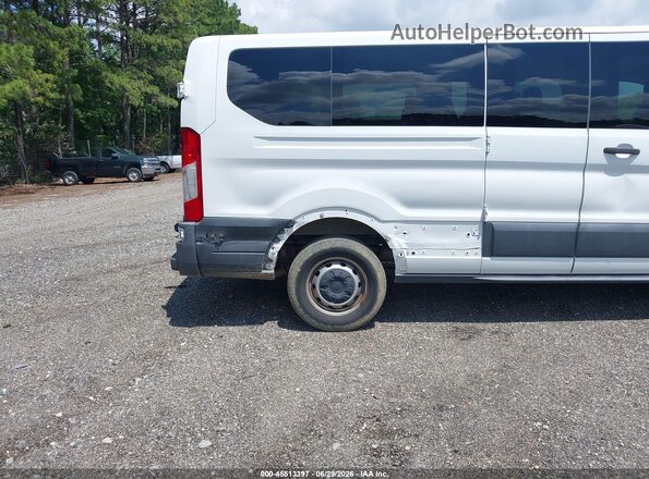 1FBZX2ZM9JKB52888 2018 FORD TRANSIT-350 White Widok zestawu wskaźników