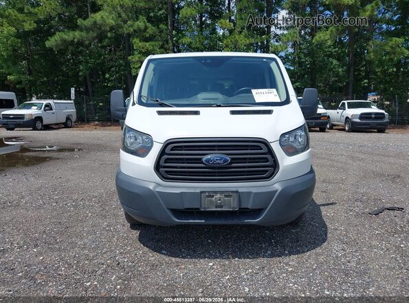 1FBZX2ZM9JKB52888 2018 FORD TRANSIT-350 White Widok wnętrza z tyłu
