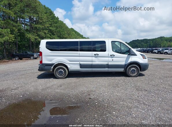 1FBZX2ZM9JKB52888 2018 FORD TRANSIT-350 White Widok wnętrza 360 stopni