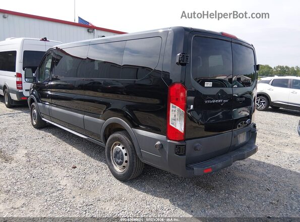 1FBZX2ZM9JKB52955 2018 FORD TRANSIT-350 Black Tył lewy
