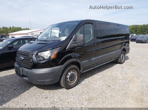 1FBZX2ZM9JKB52955 2018 FORD TRANSIT-350 Black Przód lewy