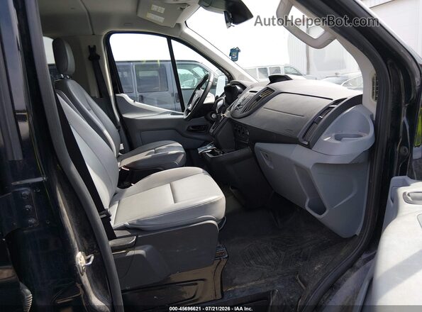 1FBZX2ZM9JKB52955 2018 FORD TRANSIT-350 Black Widok wnętrza z przodu